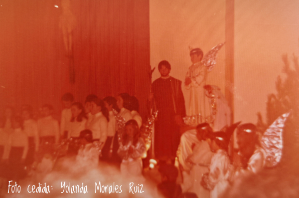 Representación del Nacimiento y actuación del Coro "Niños Cantores de Noalejo" en la Parroquia de la Asunción de Nuestra Señora