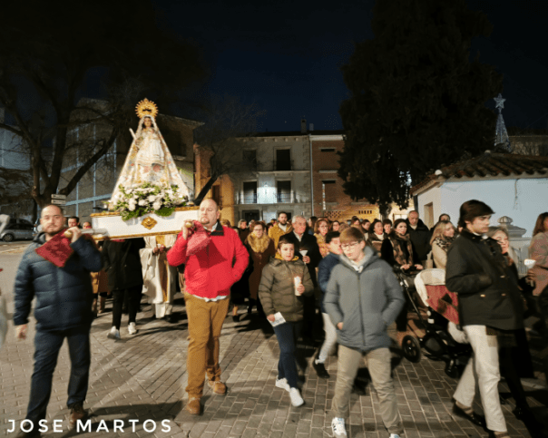 Procesión de la Candelaria en Noalejo