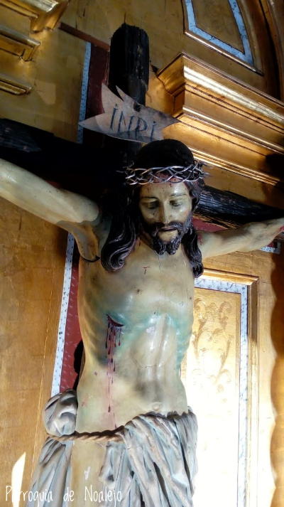 Cristo de la Soledad de la Parroquia de Noalejo. (Anónimo, posiblemente del siglo XVIII)