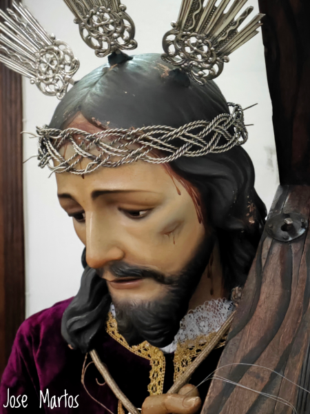 Nuestro Padre Jesús Nazareno de Noalejo (José Navas Parejo. Década de los años 40 del siglo XX).