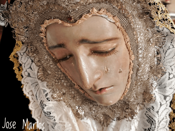 Virgen de los Dolores de Noalejo. Anónimo, siglo XVIII. Atribuida a la escuela granadina.