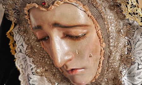 irgen de los Dolores de Noalejo. Anónimo, siglo XVIII. Atribuida a la escuela granadina.